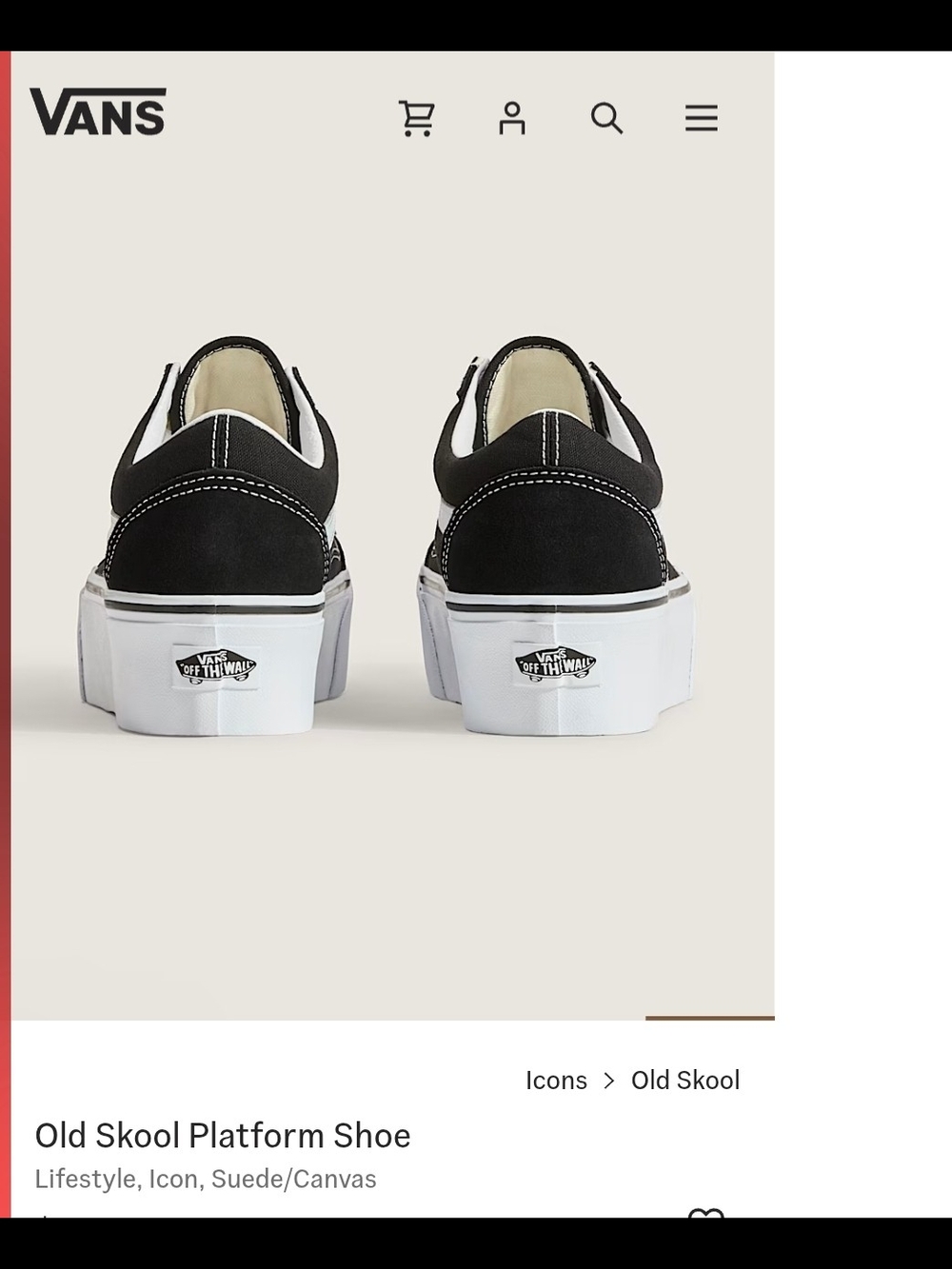 Vans Black and White Old Skool Sneaker Size 8.5 - Picture 13 of 15